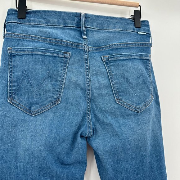 Mother The Looker Crop Jeans In Wishful Thinking - Picture 6 of 10